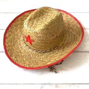 Kids Costume Dress Up Cowboy Sheriff Wide Brimmed Hat Halloween OS